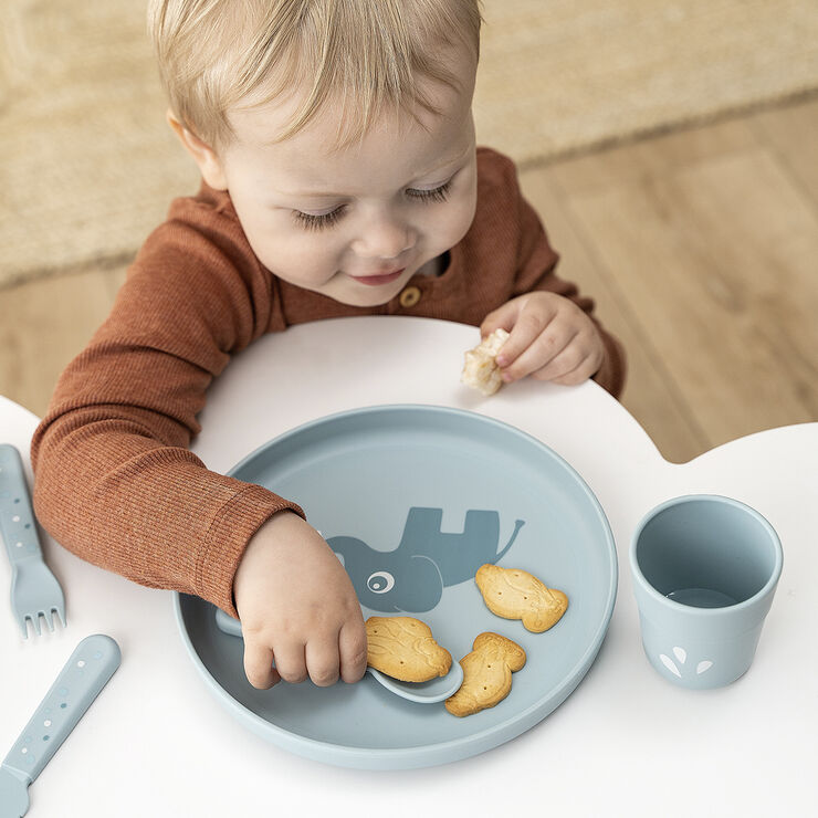 Foodie tallerken Elphee Blå