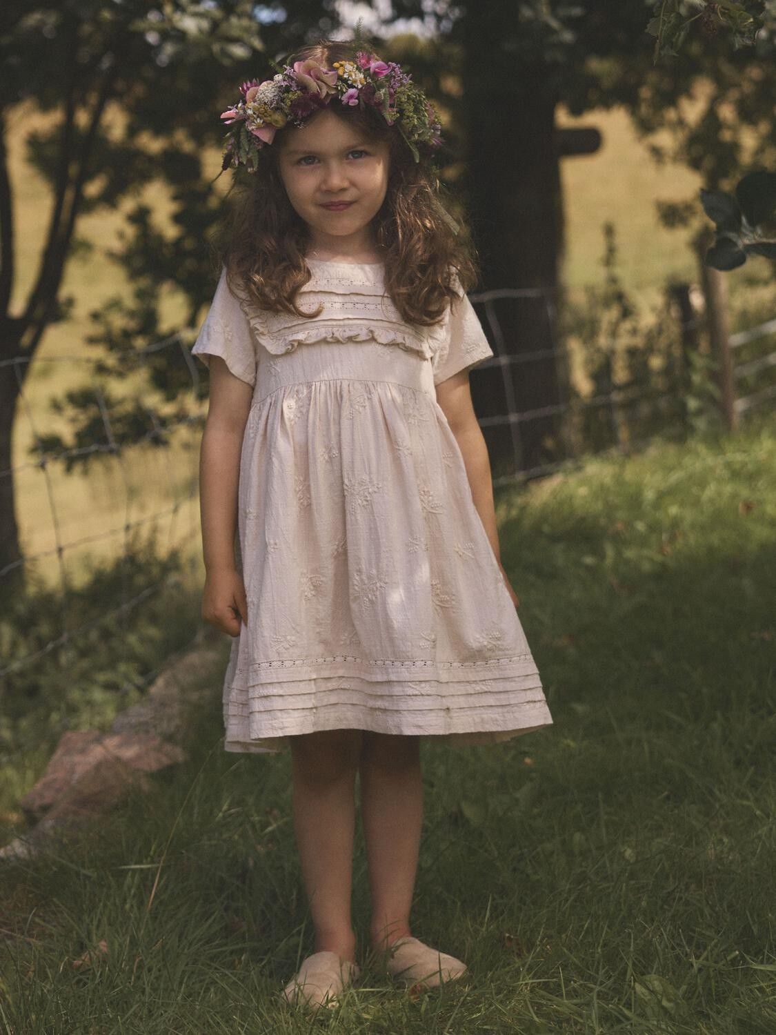 NMFFERONIA SS LOOSE DRESS LIL