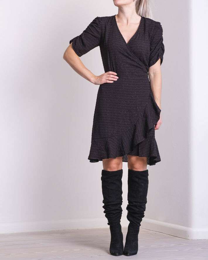 Novalee Glitter Dress Neo Noir | 0.0 | Magasin.dk