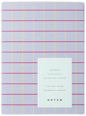 UMA notebook, flat lay binding