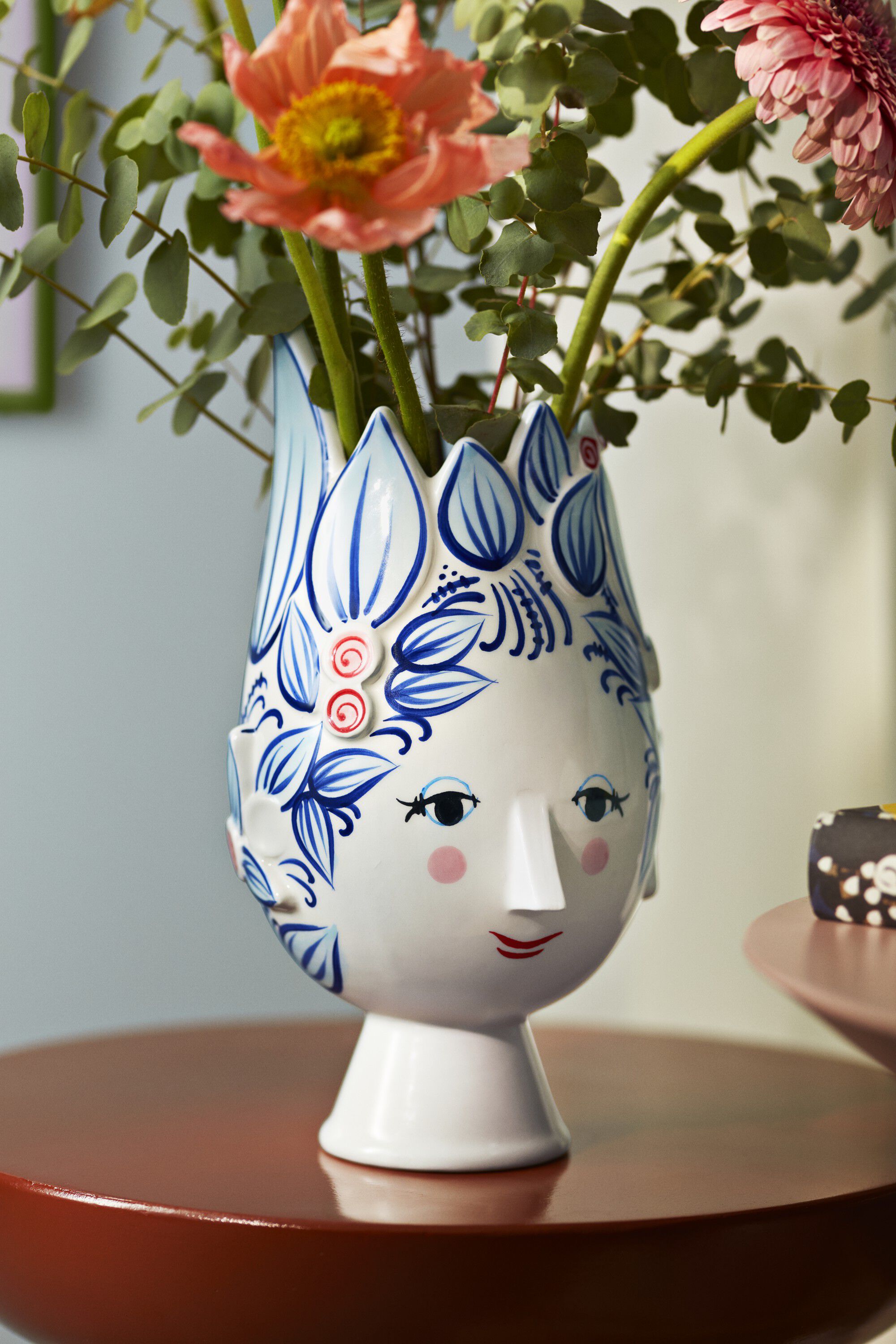 Titania Vase H25 cm bl&aring;