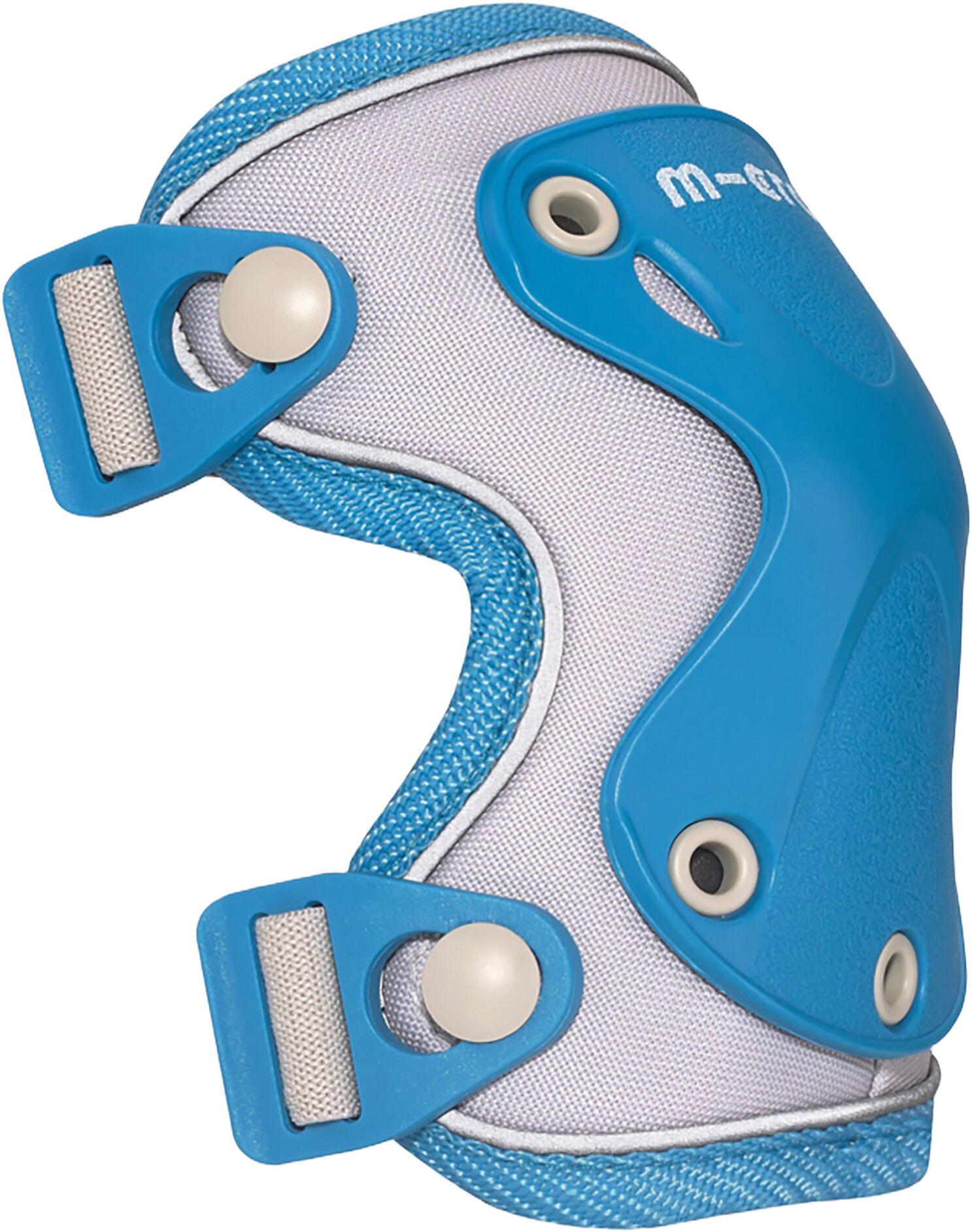 Micro - Kn&aelig;- og Albuebeskyttere - Reflective Blue M