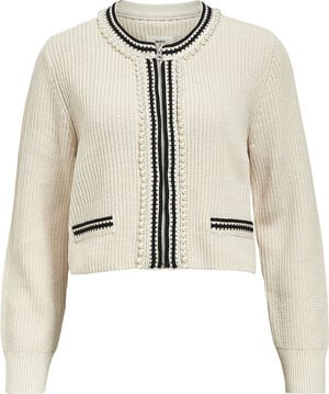 OBJPERLA LS RE KNIT CARDIGAN 136