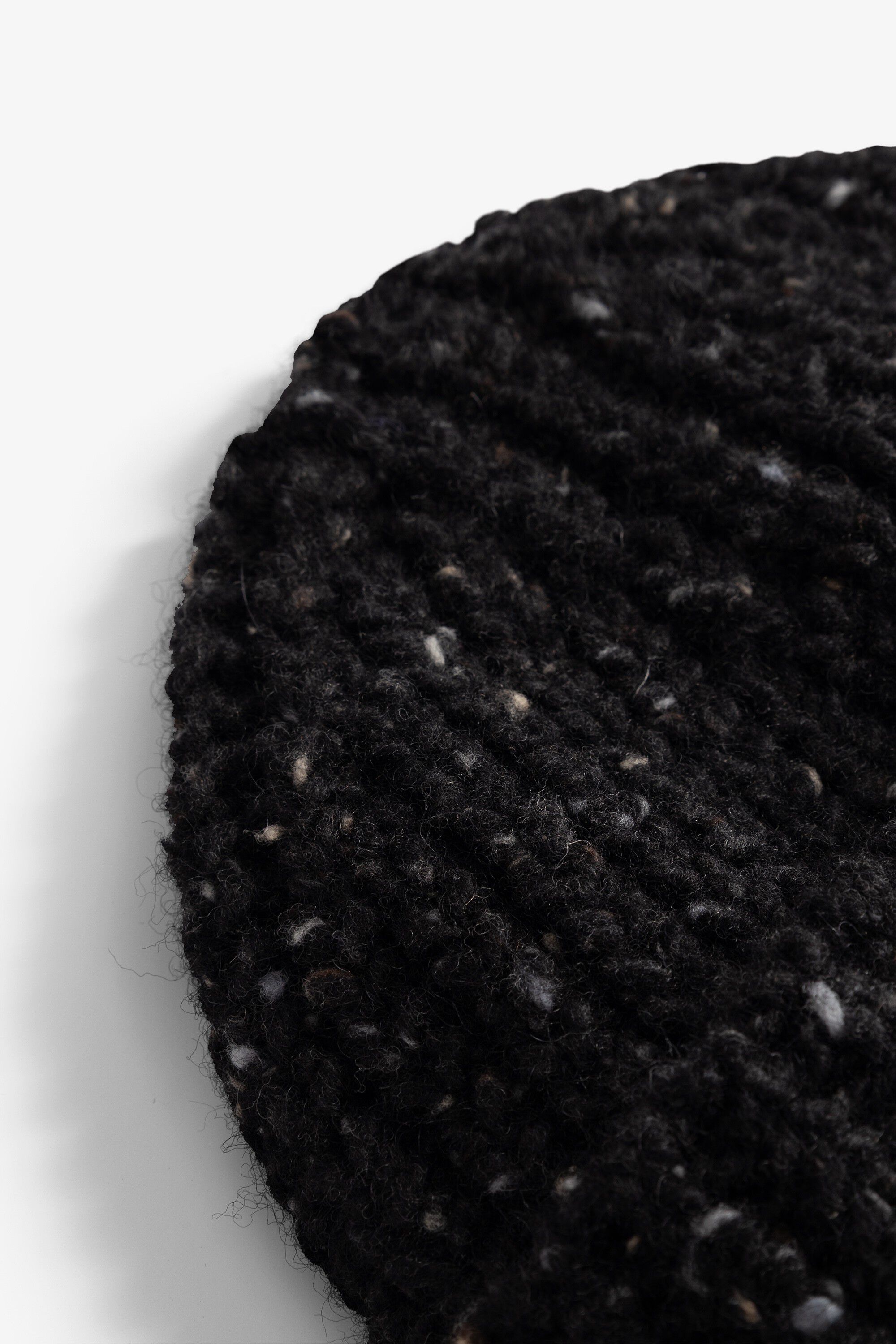 Donegal Wool Rib Beanie
