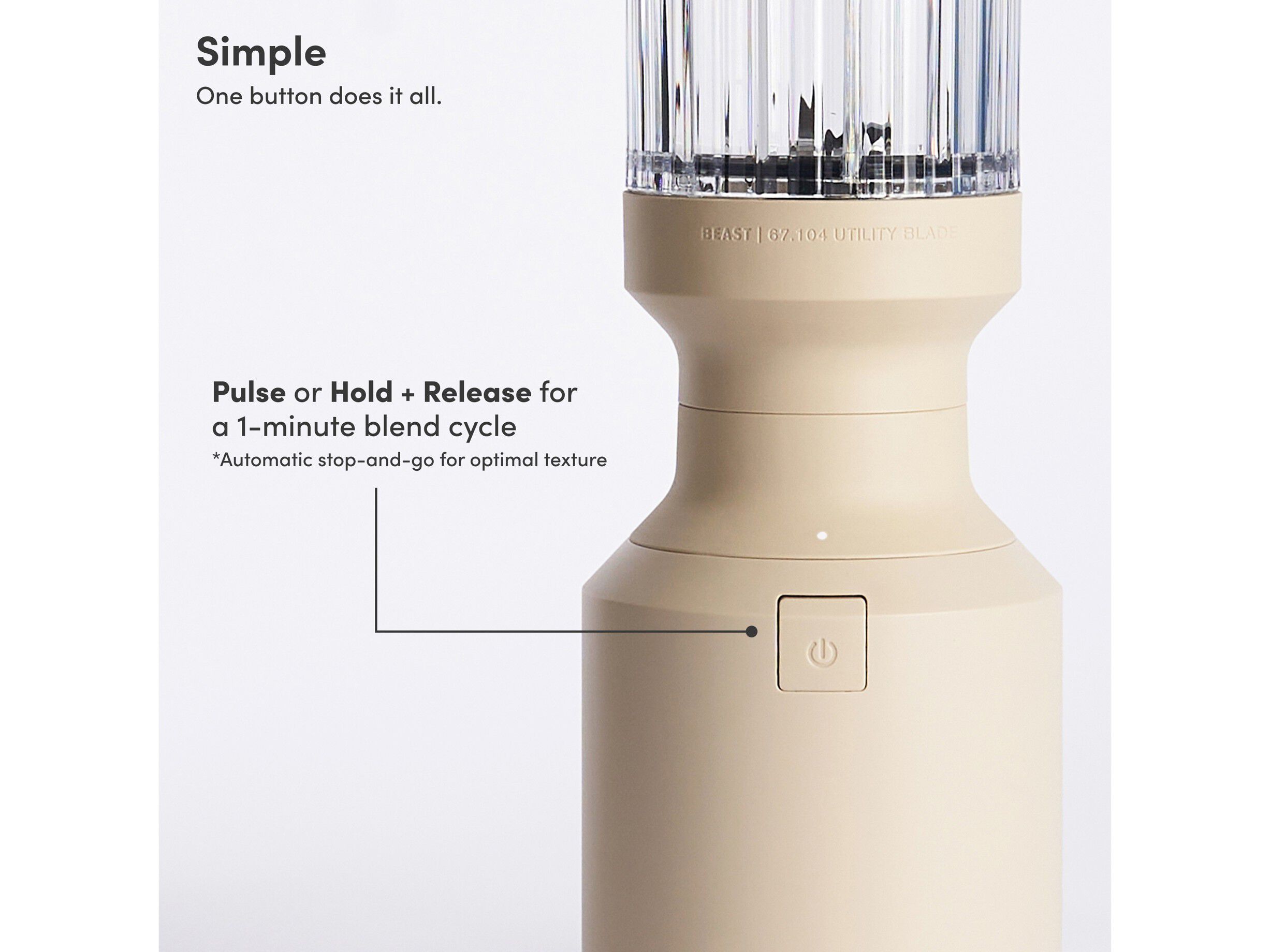 Blender Mighty Plus 850 Sand