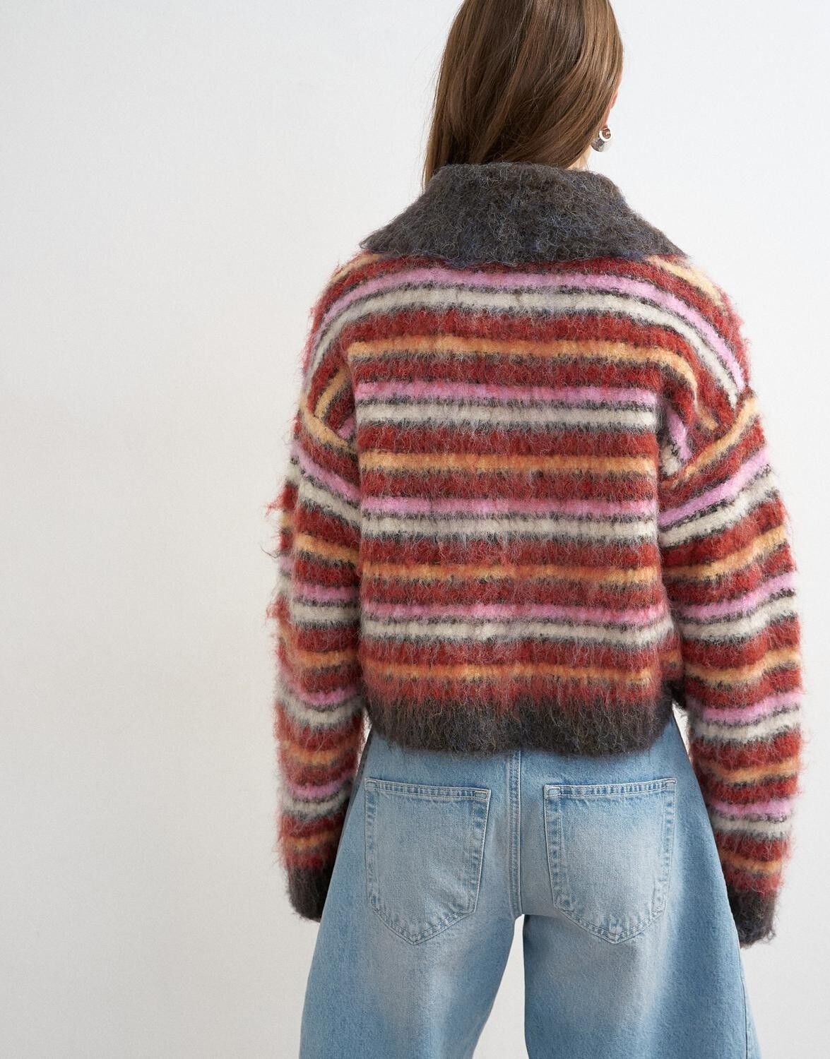 Tstine Ls Cardigan Knt