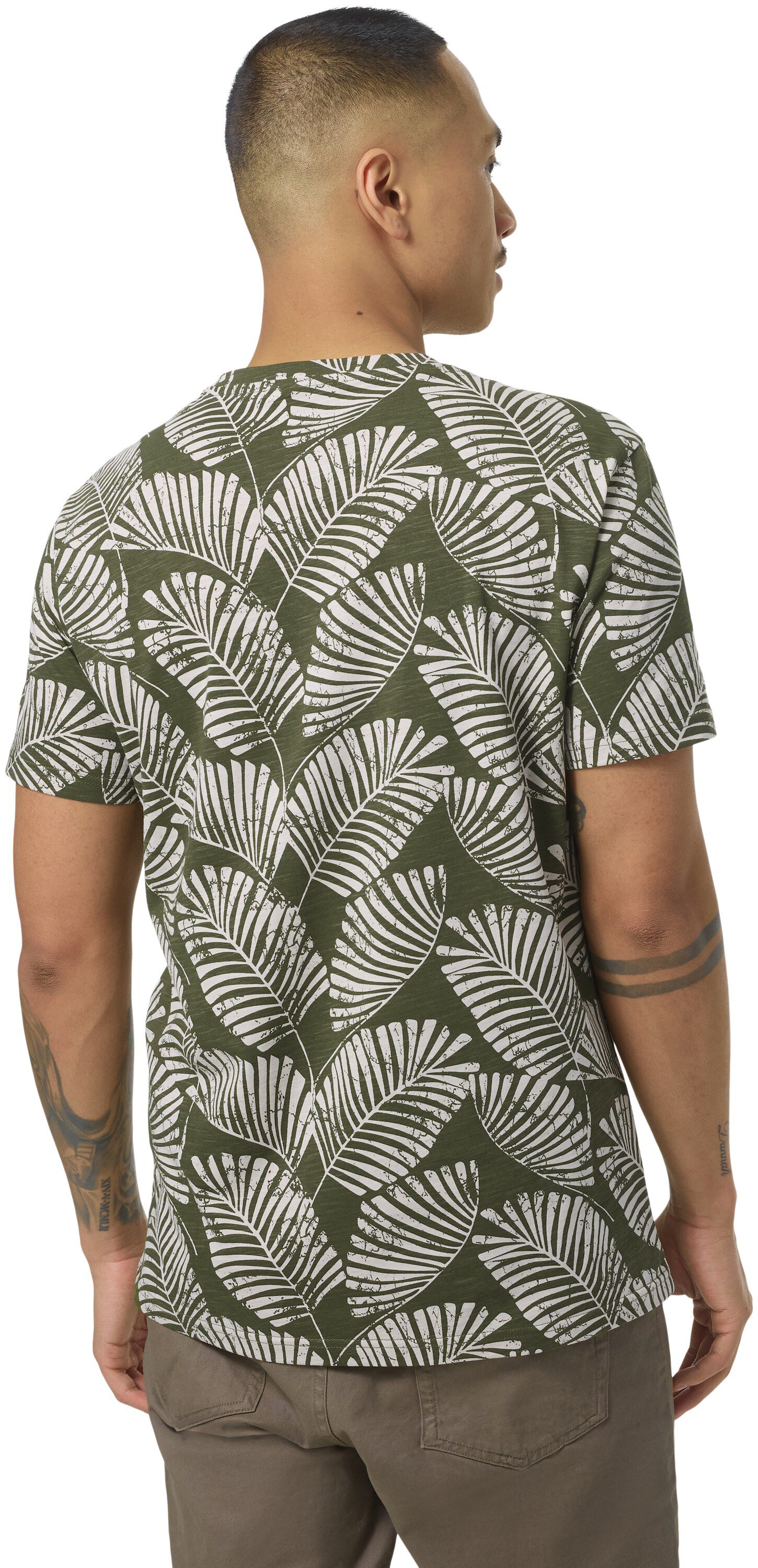 All Over Printed Slub T-shirt