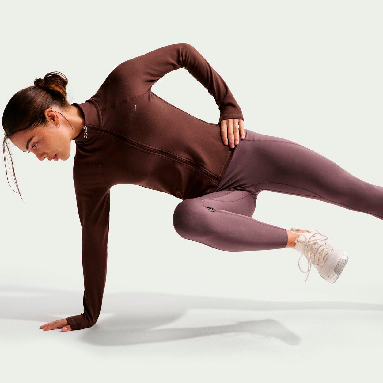 Fitted Full Zip Tr&aelig;nings Tr&oslash;je