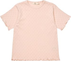 POINTELLE HEART T-SHIRT