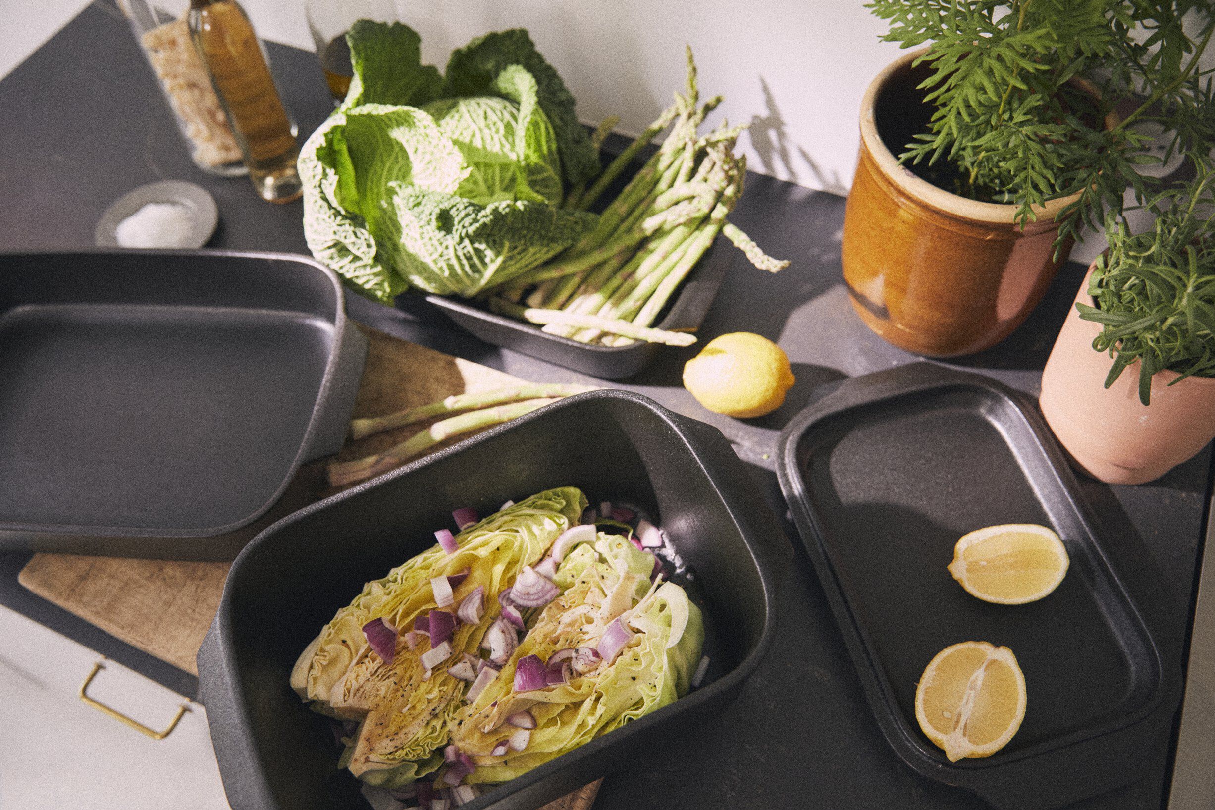 Rosendahl Bake 'n' Roast stegeso 5,0 l gr&aring;