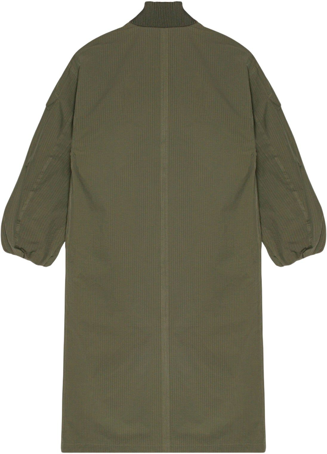 Tech Seersucker Oversized Shell Coa