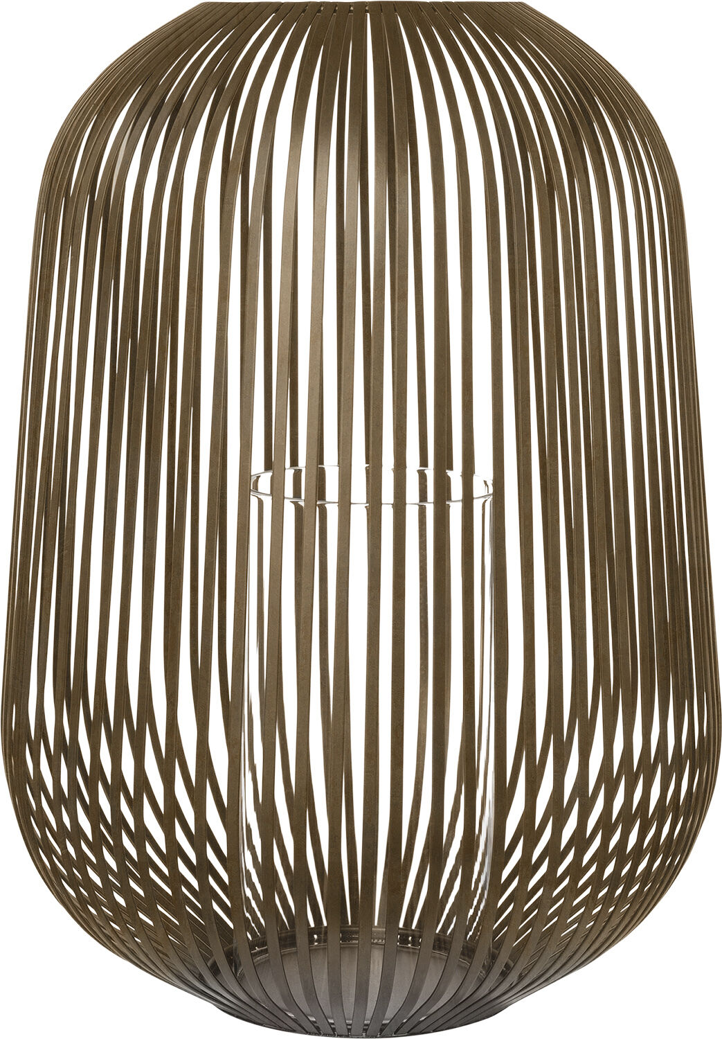 Lantern -LITO- Colour Rusty look Size L incl. inner glass cy