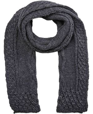Knitted Scarf 160x25 - Anthra C675