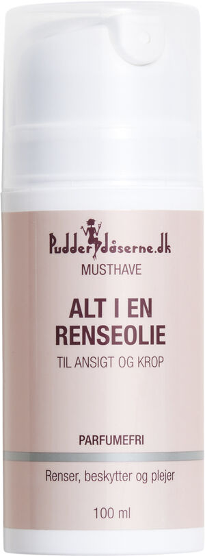 Pudderdåserne Alt i en Renseolie 100 ml