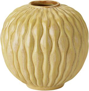 Solum vase H 8. 5 cm ochre