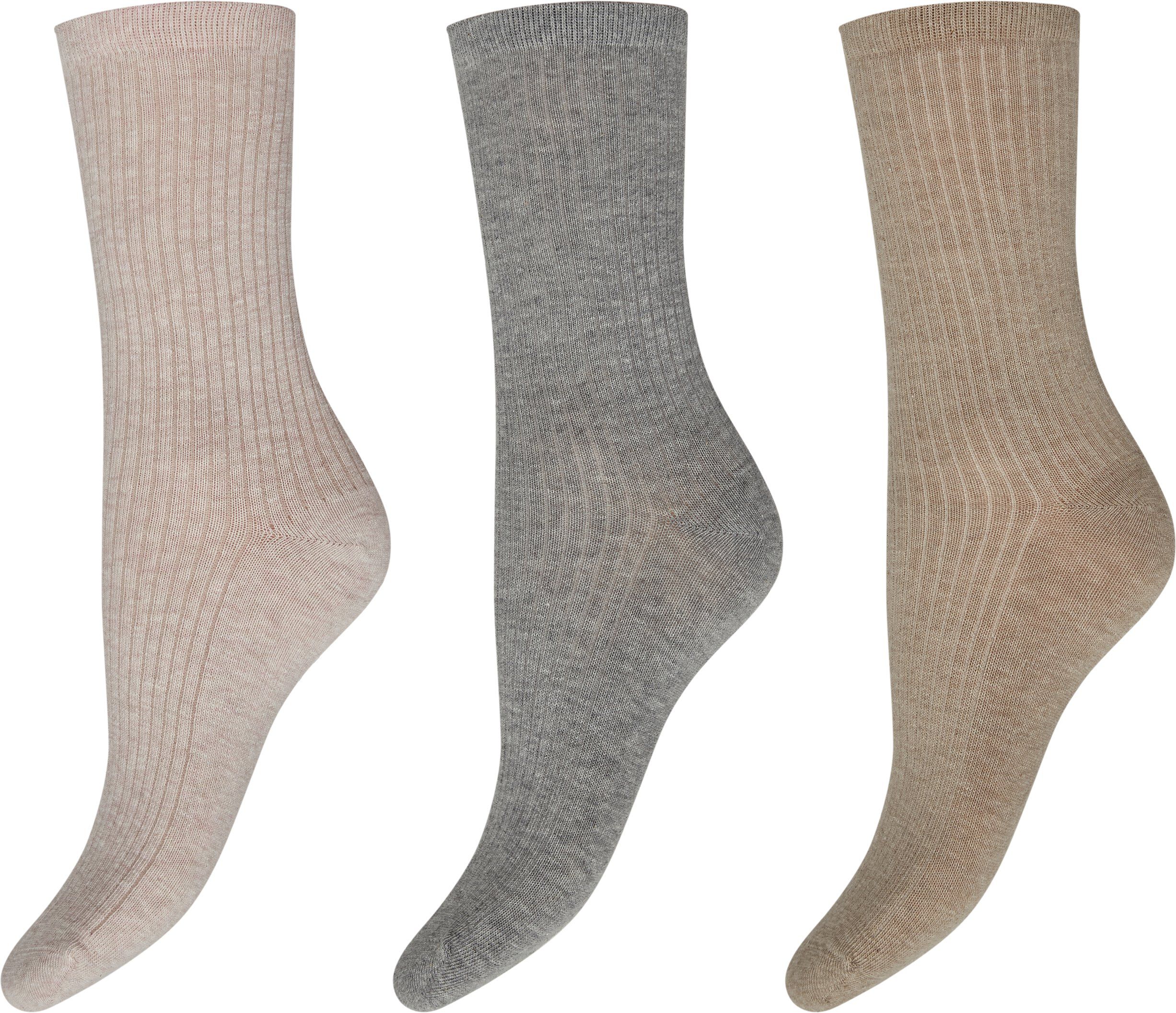DECOY 3-pack ankle sock cotton