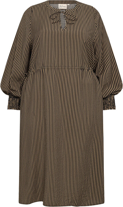 Curvy WA-GENTINA 4 Kjole Mørk sand