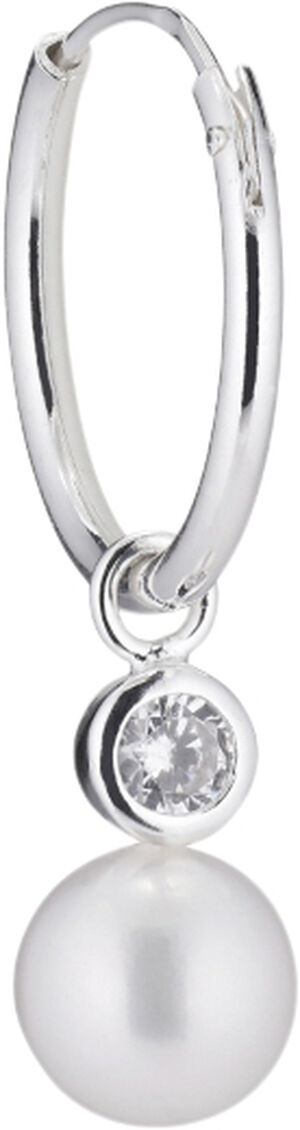 Bubble Hoop -Silver
