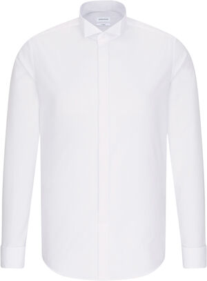 Gala Shirt Slim Long sleeve Wing Collar Uni