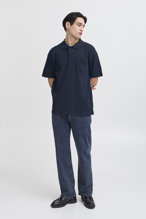 CFCAMERON 0210 waffle polo