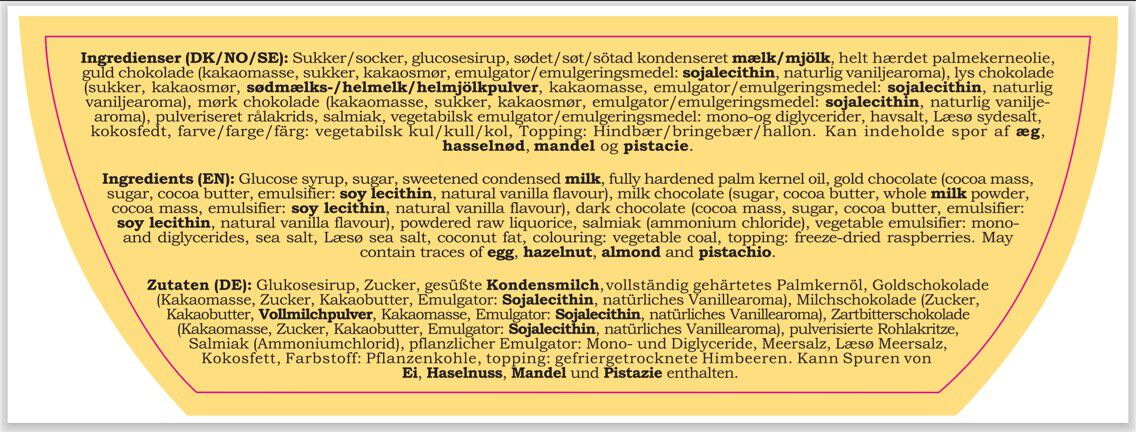 Bagsv&aelig;rd Lakrids, P&aring;ske&aelig;g