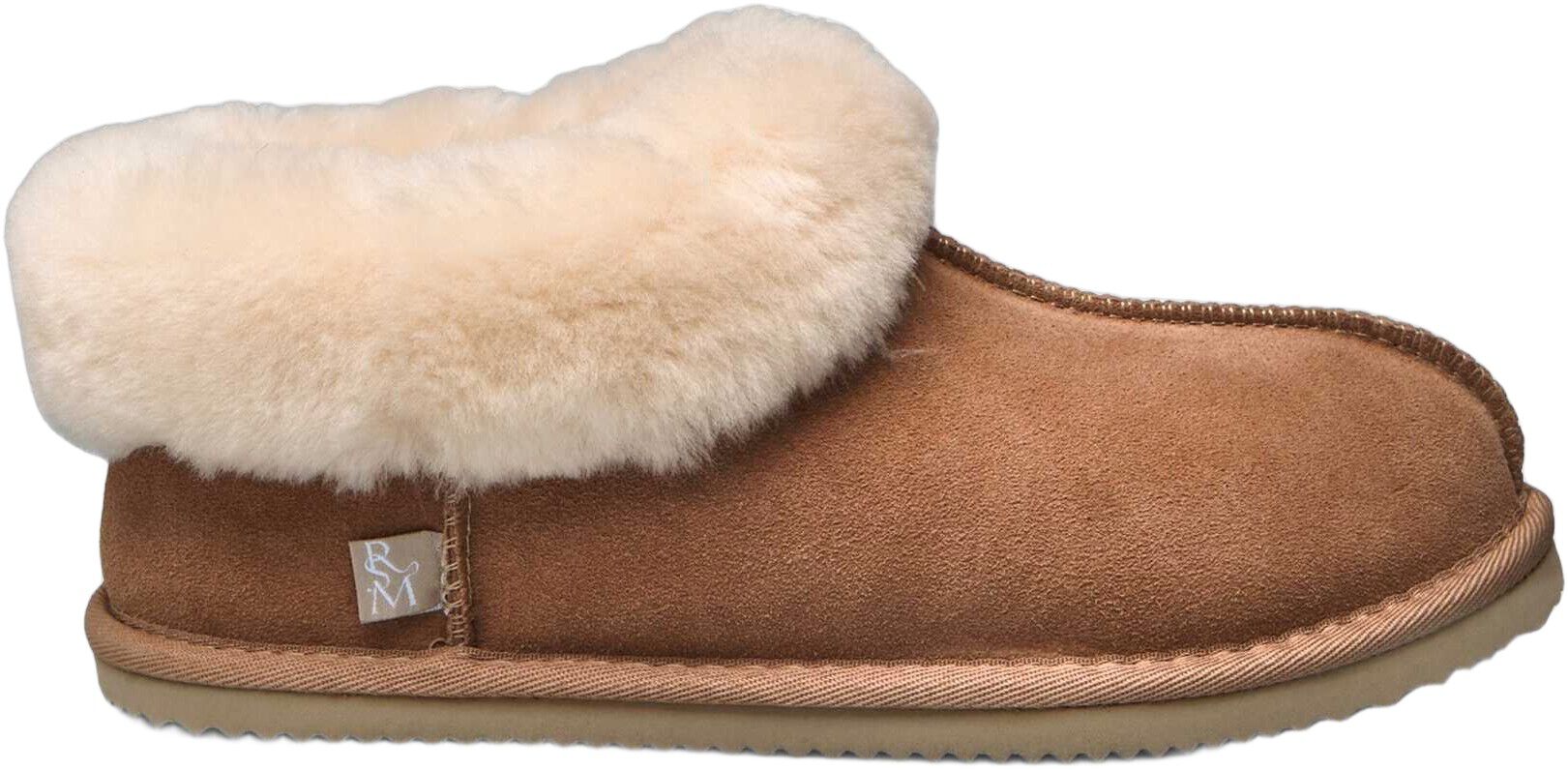 RHEvelyn Leather Closed Ankle Slipper