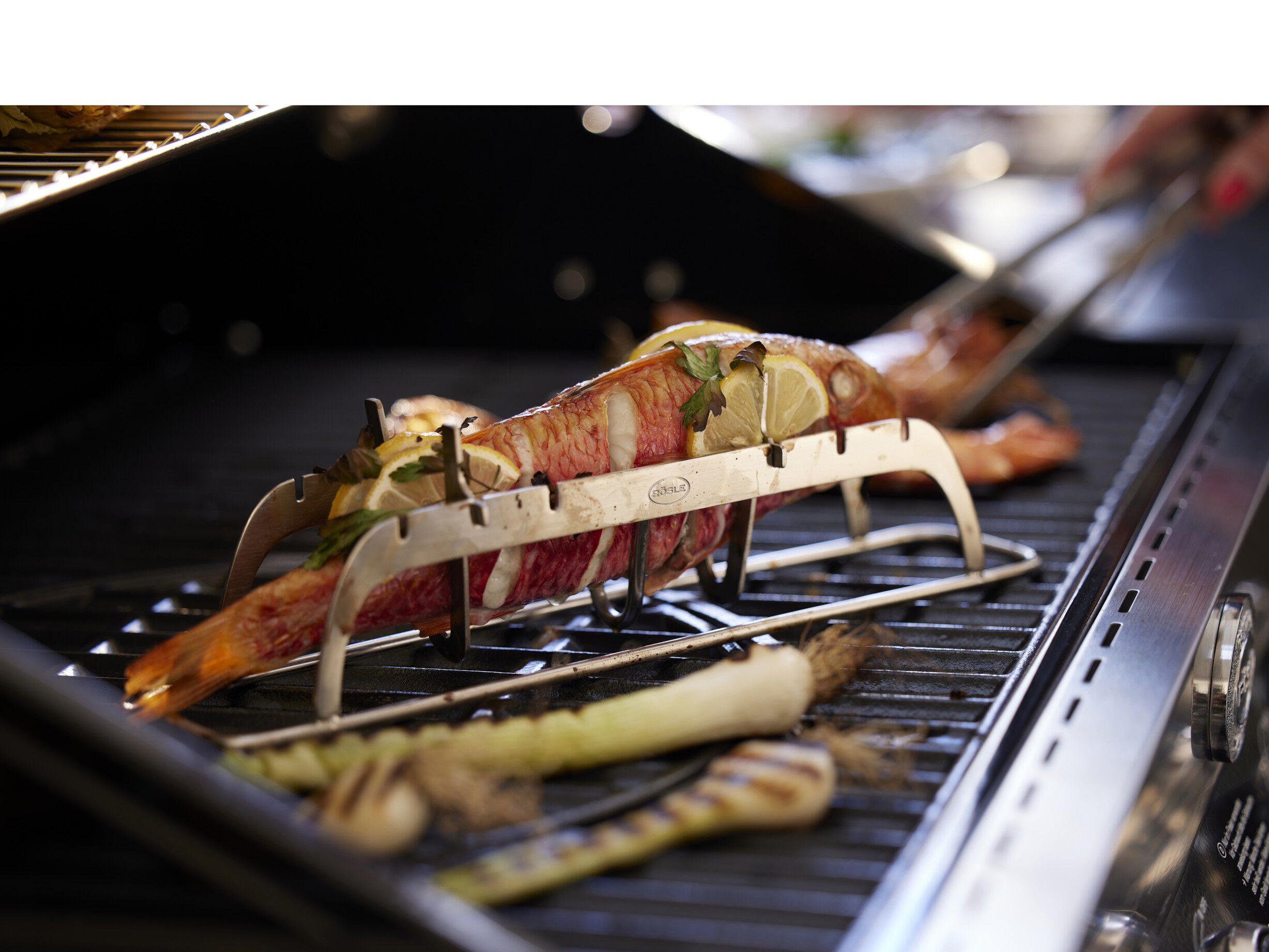 Fiskestativ 30 x 6,5 x 8,5 cm 18/10 st&aring;l