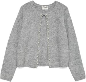 AWMAGALENE LS O-NECK PEARL CARDIGAN