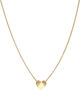 Reflection Heart necklace, gold-plated sterling silver
