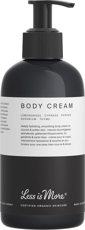 Organic Body Cream Lemongrass 250 ml.
