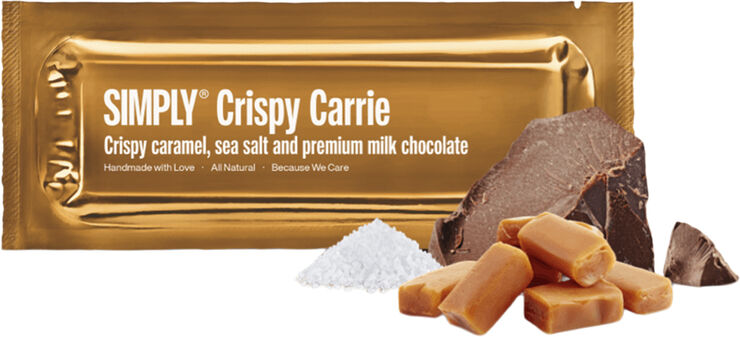 CRISPY CARRIE chokoladebar