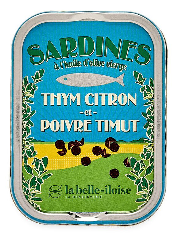 Sardiner med Citrontimian og Timut-peber