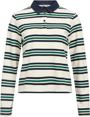 OBJNANA L/S RE POLO TOP