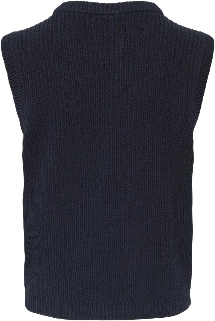 KOGJANNY LIFE S/L BUTTON VEST KNT