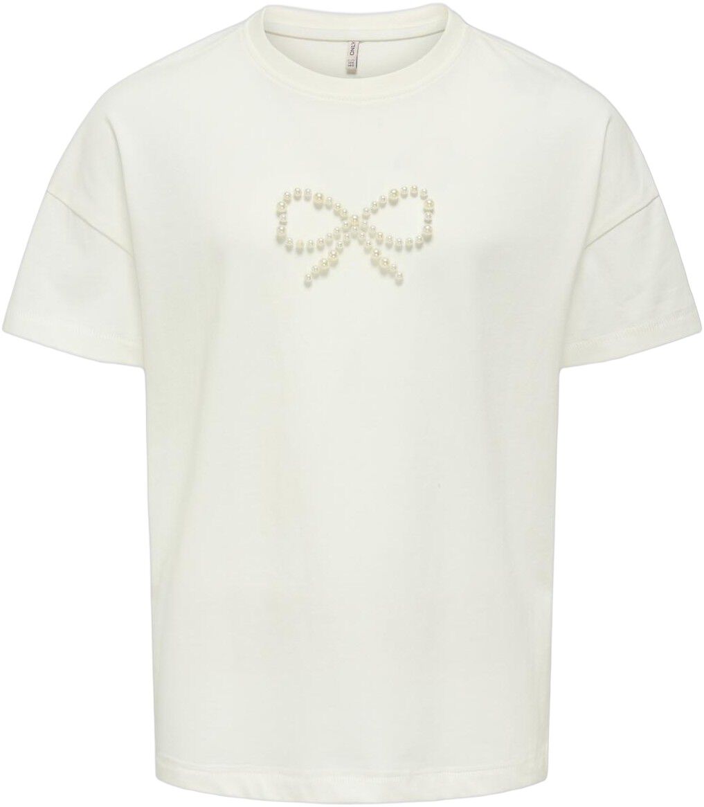 KOGKATE LIFE SS O-NECK PEARL TOP JR