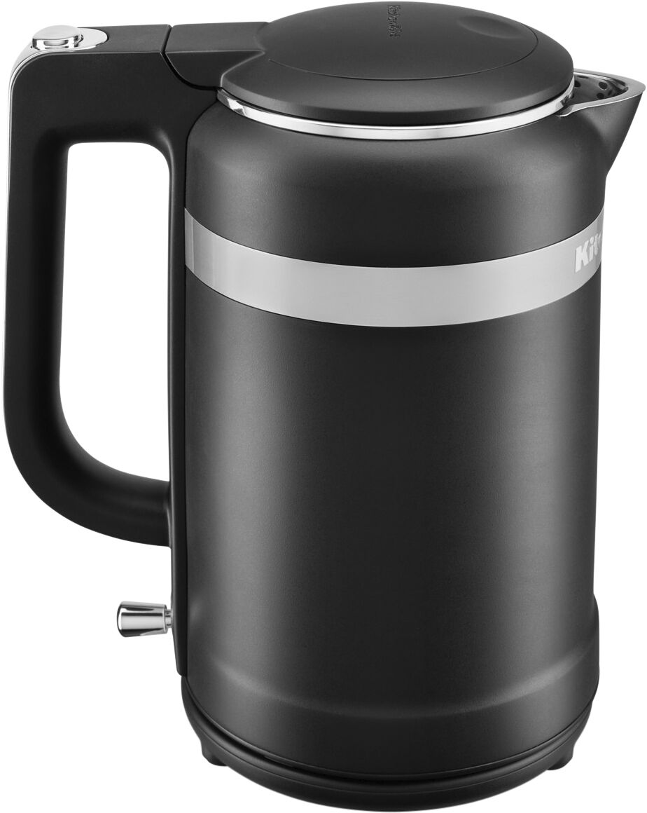 Design Collection elkedel mat sort 1,5 liter