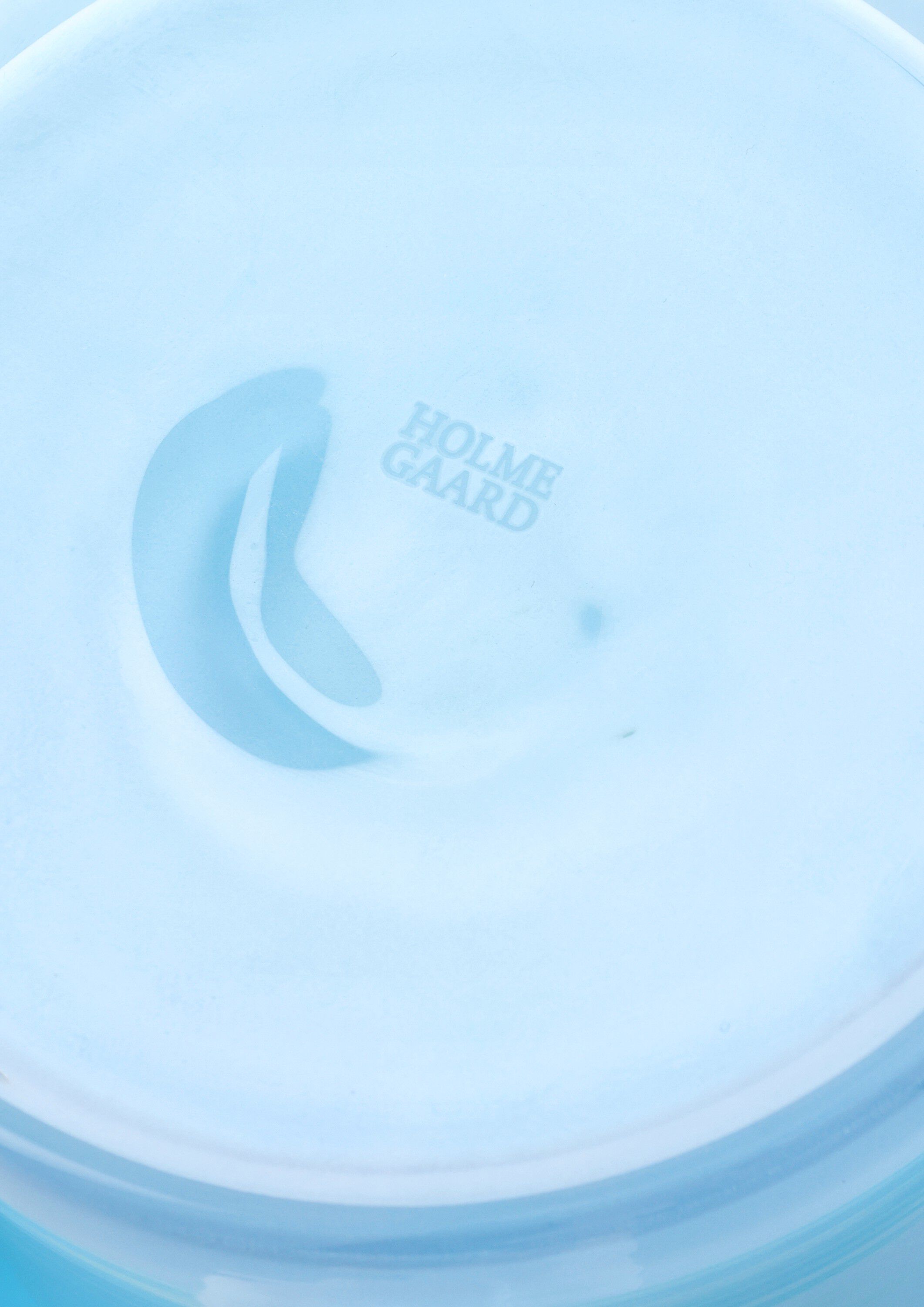 Soma Vase H22. 5 cm lysebl&aring;/aqua