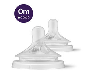 Philips Avent Natural Response Sut - 0m - Pakke med 2