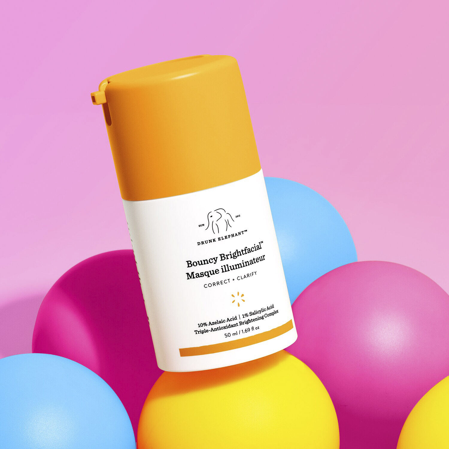 Bouncy Brightfacial - Clarifying face mask