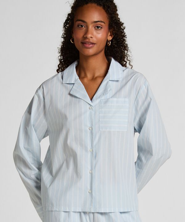 Jacket Woven Cotton Stripe
