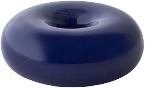 BOB CANDLE HOLDER, SMALL, DARK BLUE