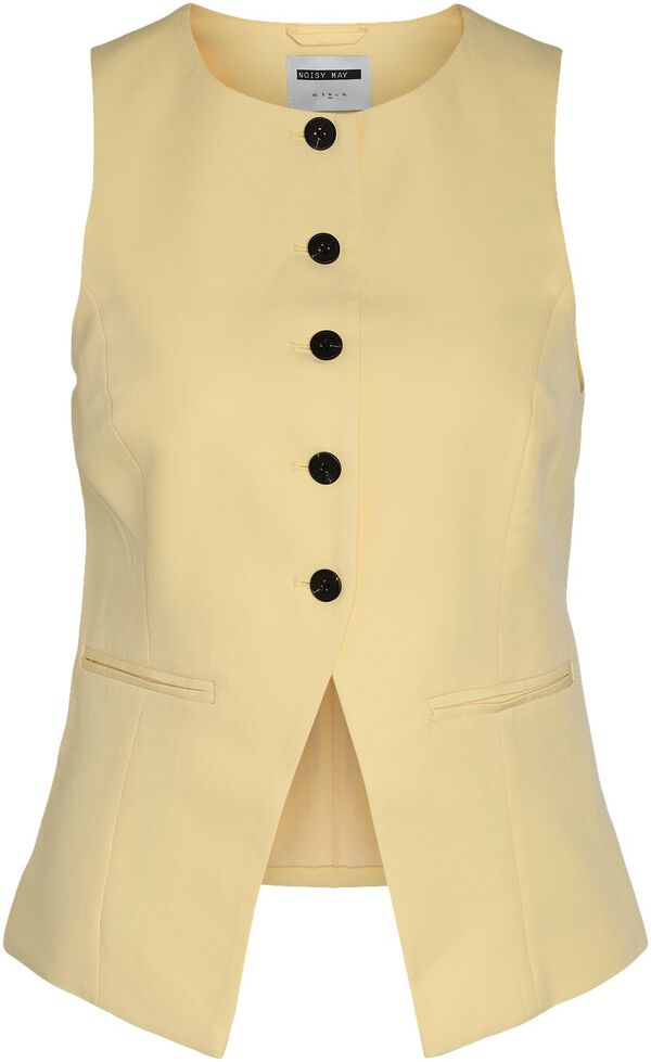 Nmmaile S/L O-Neck Waistcoat