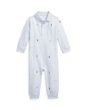 Polo Pony Soft Cotton Polo Coverall