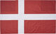Danmark flag med ærmer