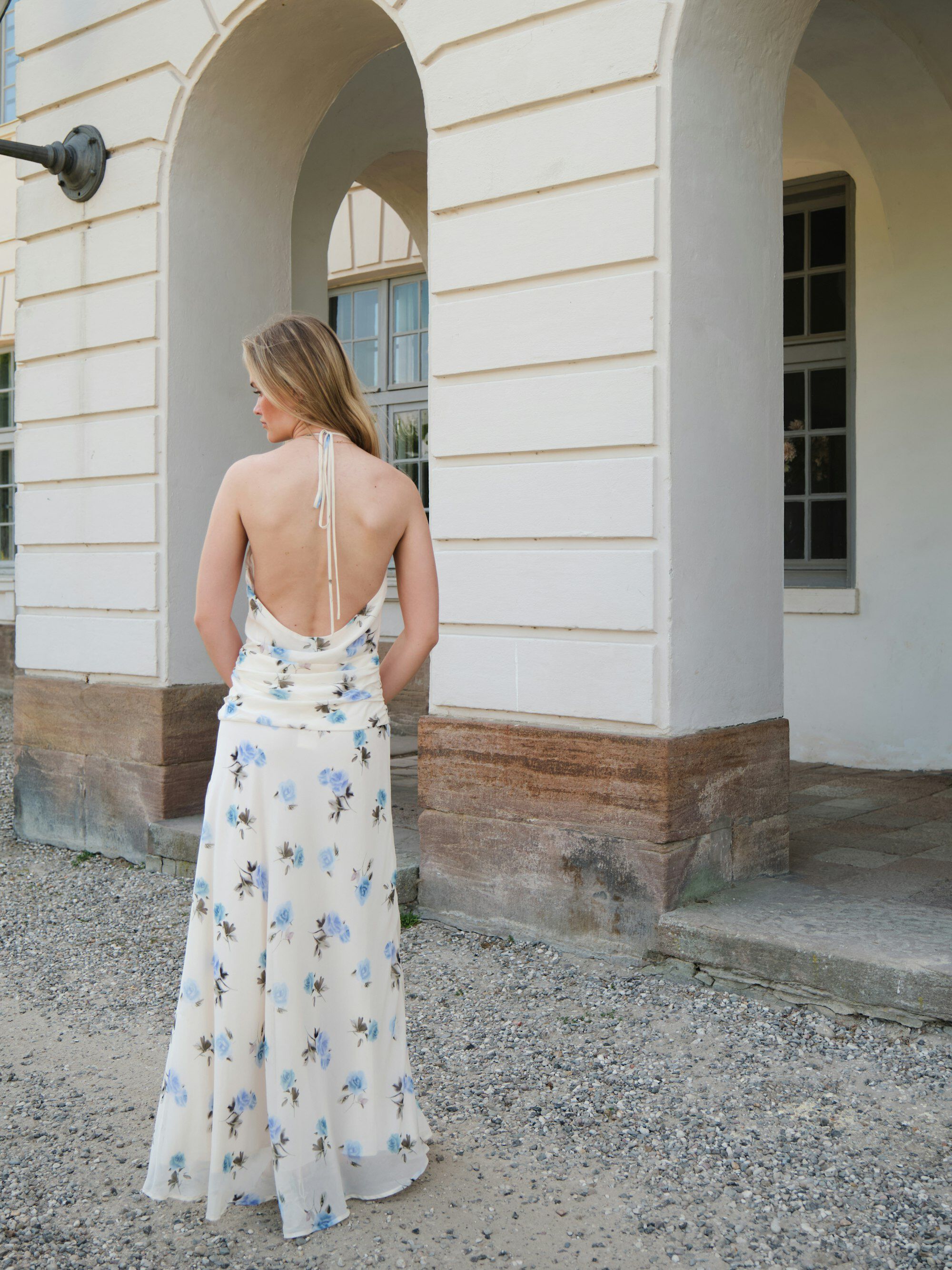 Gabina Faded Flower Dress