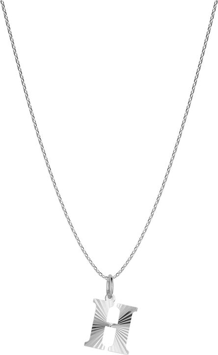 Reflection Letters, gold-plated sterling silver-H