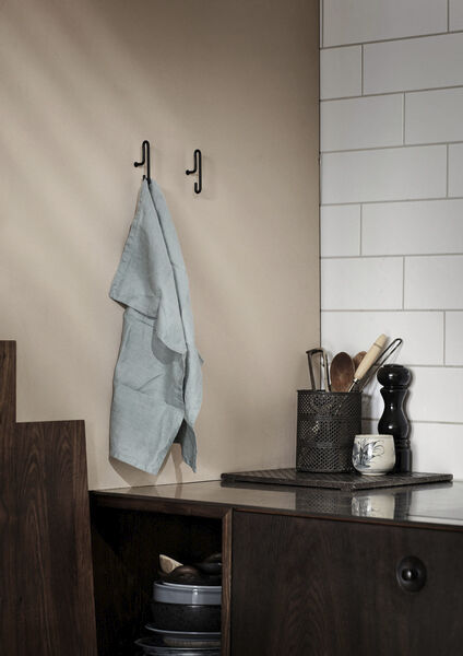 Wall Hook Small Black 2 pak