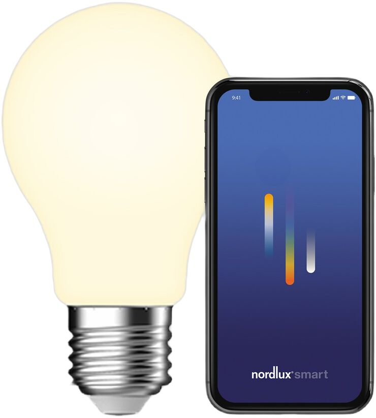 SMART PÆRE E27 A60 4,7W HVID