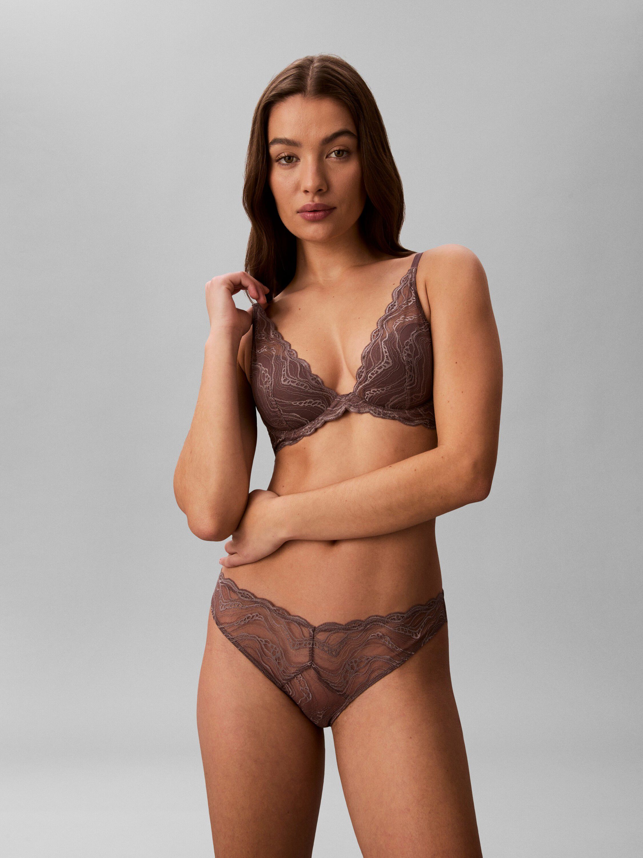 Sensual Lace Plunge Bra