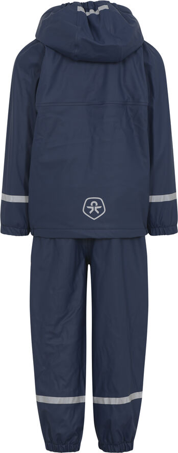 Rain set PU w. fleece lining